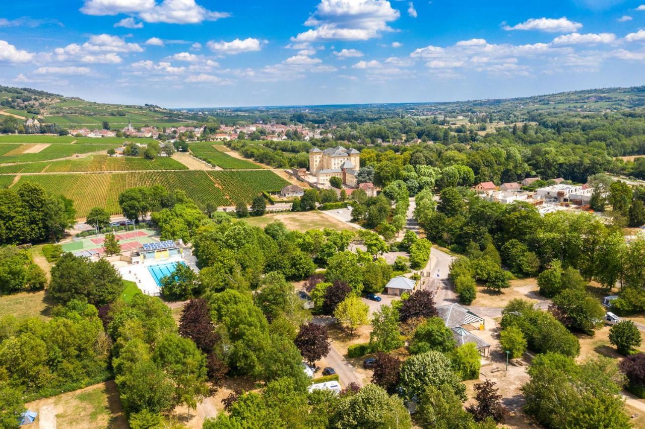 Camping De Santenay ซองเตอเนย์ ภายนอก รูปภาพ